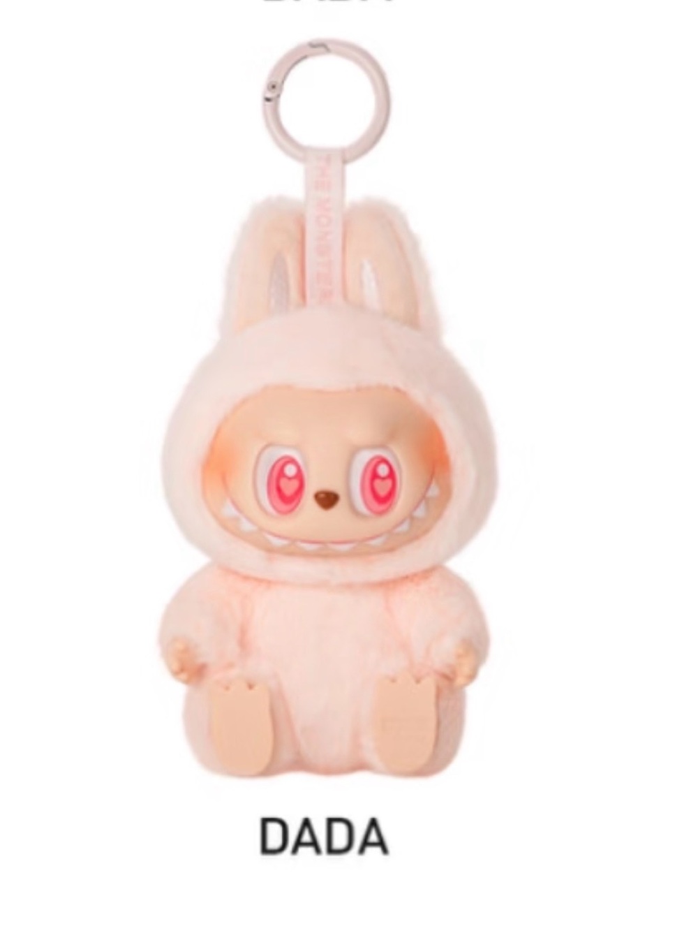 DADA Plush Keychain Action Figure - Pink